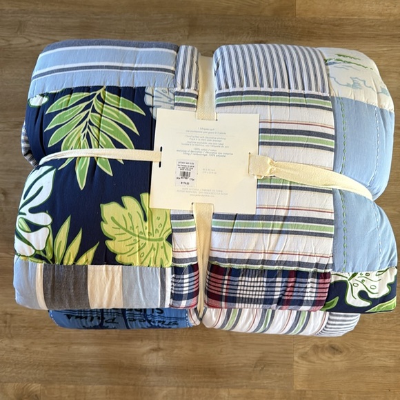 Pottery Barn Kids Key West Quilt - NEW - Picture 4 of 7